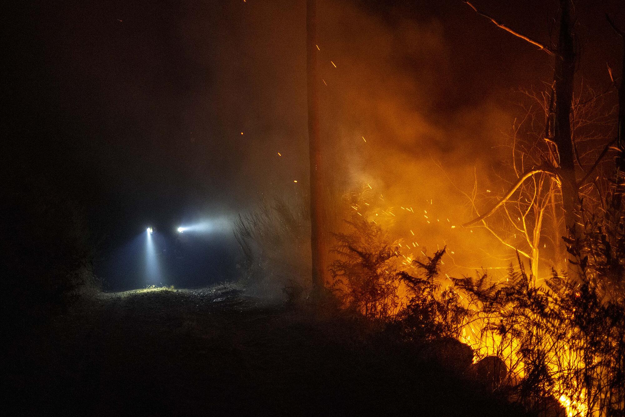 Incendio A Pobra de Brollón Lugo - 3